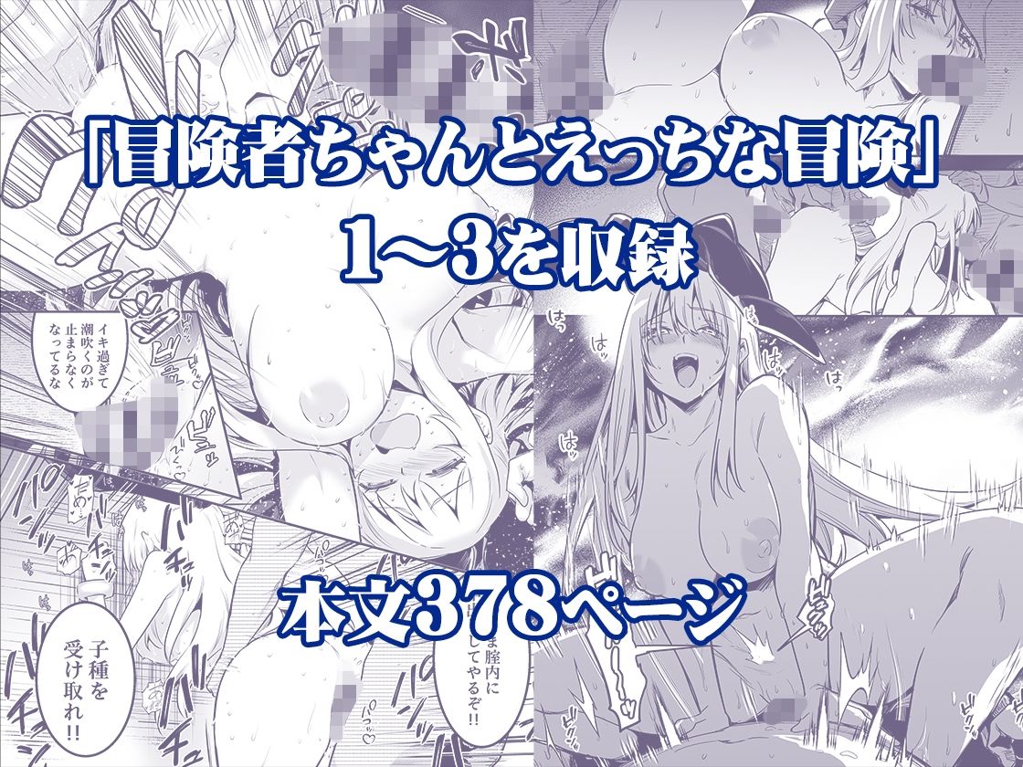 冒険者ちゃんとえっちな冒険 総集編のイメージCG
