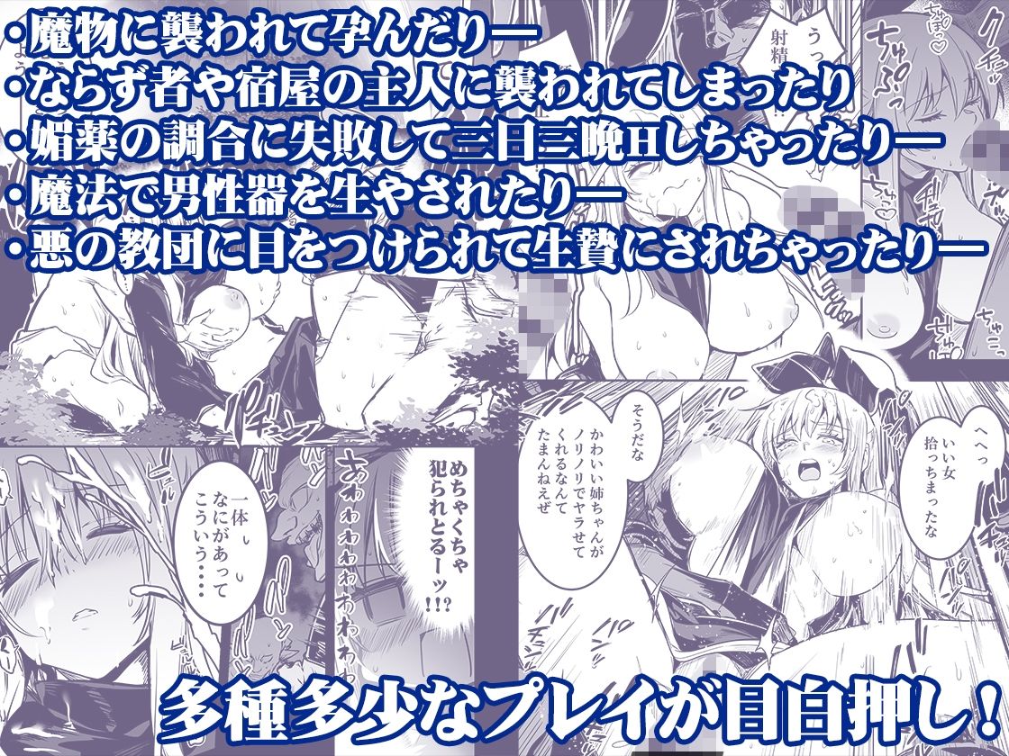 冒険者ちゃんとえっちな冒険 総集編のイメージCG