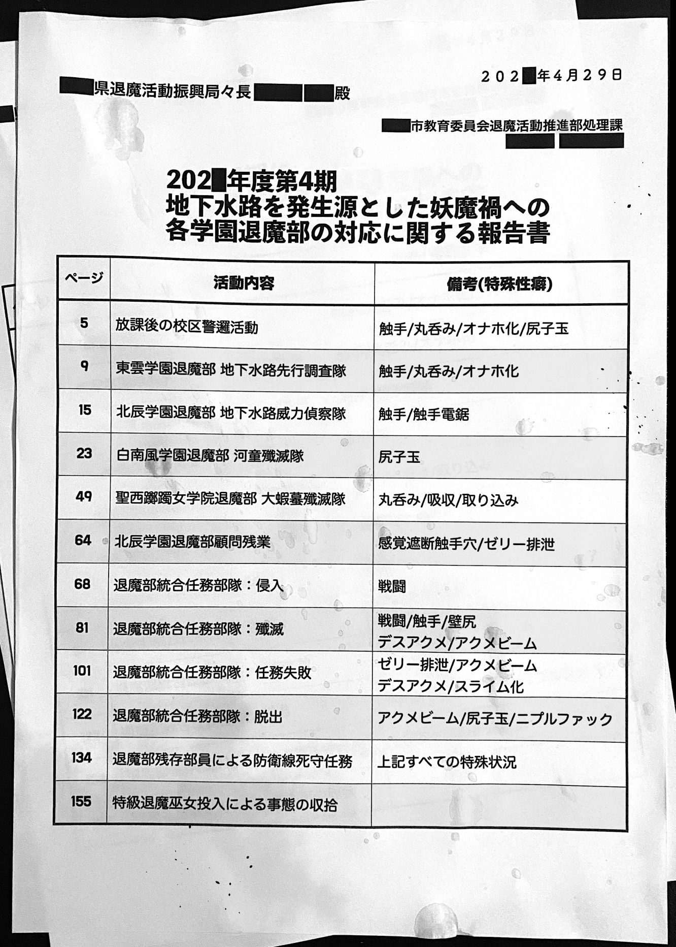 JK退魔部 Season4のイメージCG