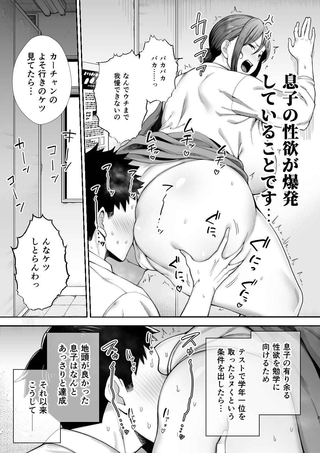いちばん身近でエロい雌みゆき2 〜母だけど、息子と禁欲はじめます。〜のイメージCG