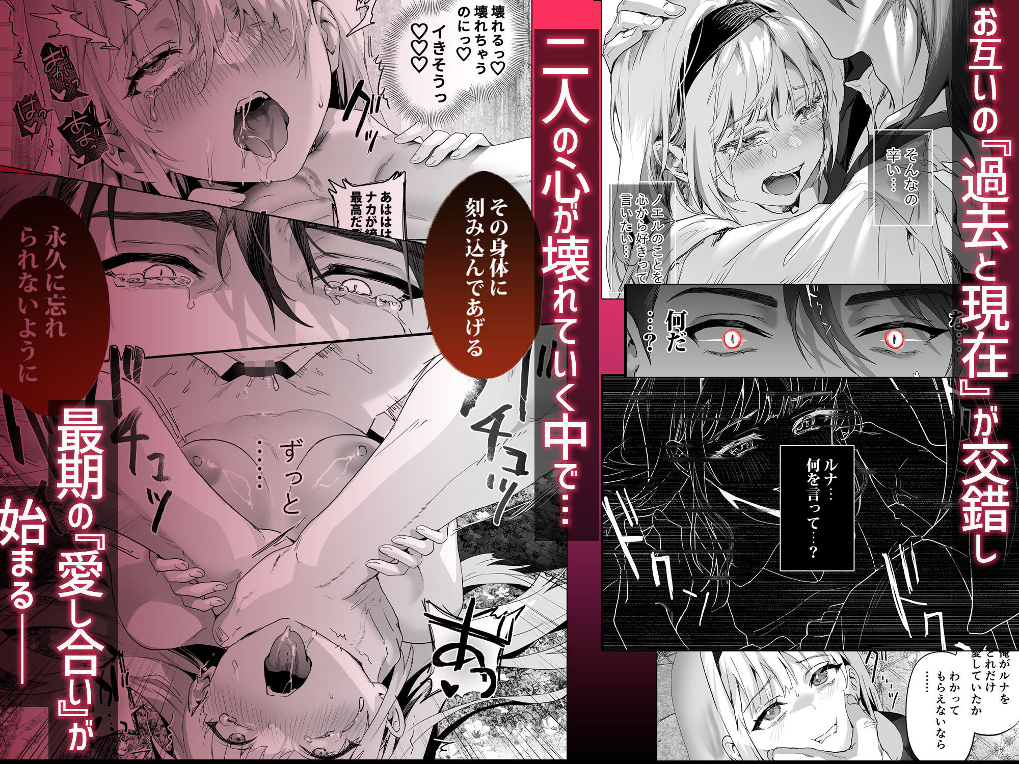 ワケアリ退魔師は転生サキュバスと死を賭けた恋をするのイメージCG