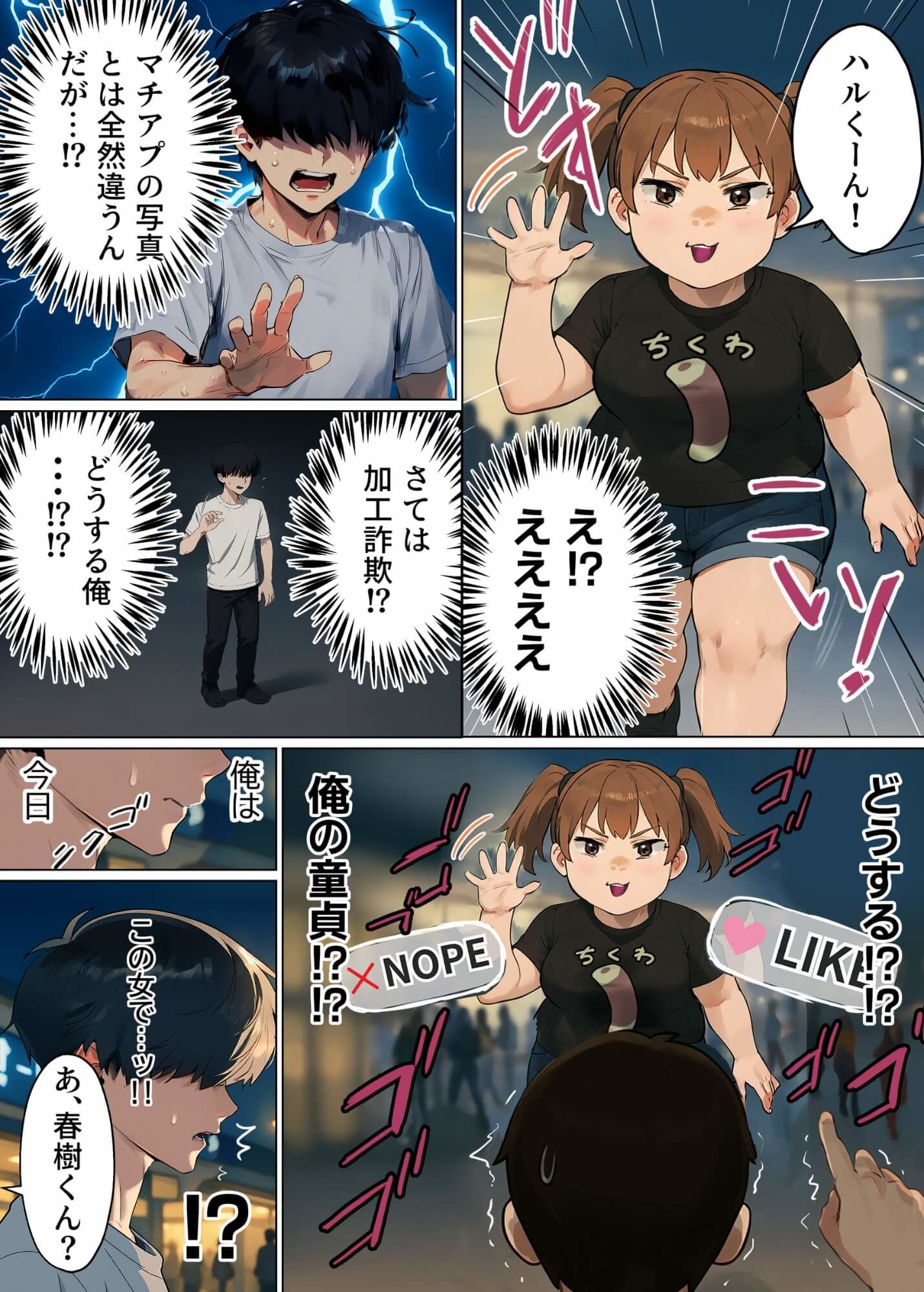 【実話】童貞マチアプ体験記！冴えないエンジニア（23）が愛を証明するまでwwwのイメージCG